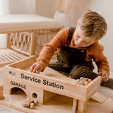 QToys | Solid Wooden Service Station