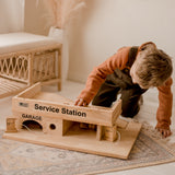QToys | Solid Wooden Service Station