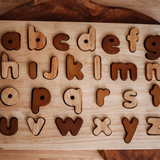 QToys | Natural Lowercase Puzzle
