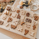 QToys | Natural Lowercase Puzzle