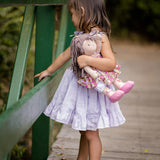 Bonikka Sofia doll being carried around by a young girl
