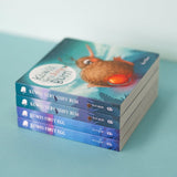 The collection of Kuwi the Kiwi board books