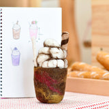 Tara Treasures | Felt Chocolate Milkshake