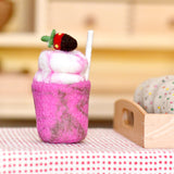 Tara Treasures | Felt Strawberry Milkshake