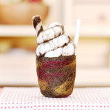 Tara Treasures | Felt Chocolate Milkshake