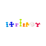 Fat Brain Toys | Squigz Starter Kit - 24pc Suction Construction Set