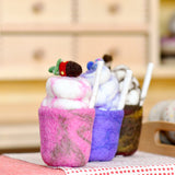 Tara Treasures | Felt Chocolate Milkshake