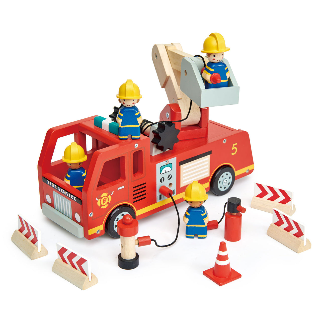 Tender Leaf | Wooden Fire Engine - Hotchpotch NZ
