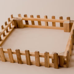 Wooden picket style fence from QToys